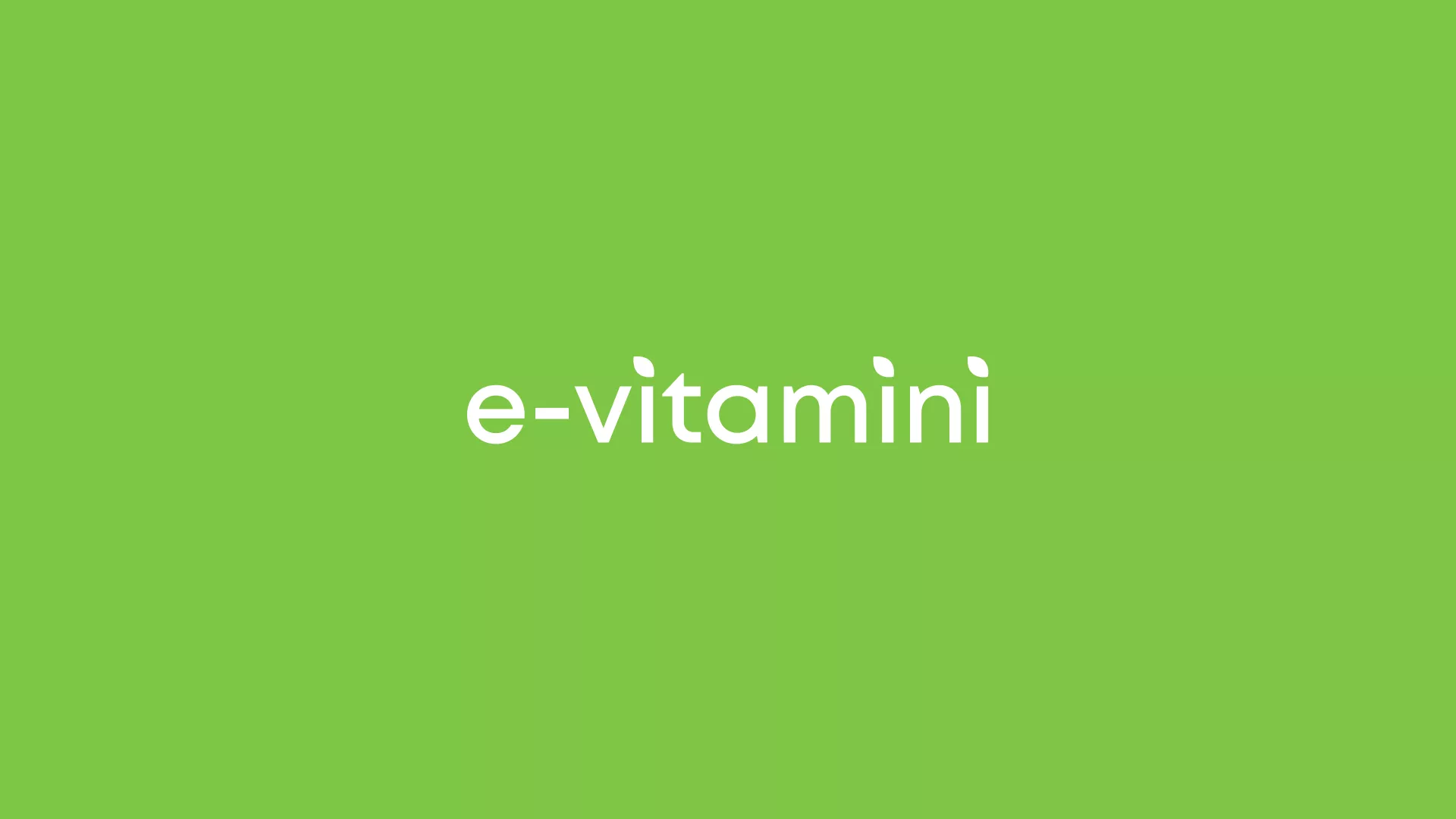 Cайт для интернет-магазина e-vitamini